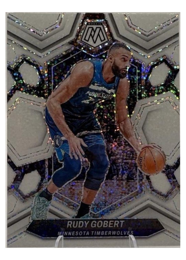 2023-24 Panini Mosaic Base Set Rudy Gobert #52 card