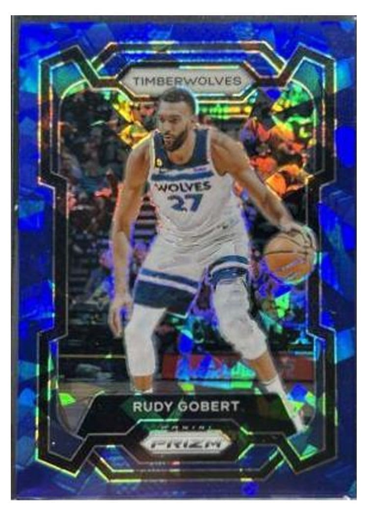 2023-24 Panini Prizm Base Set Rudy Gobert #59 card
