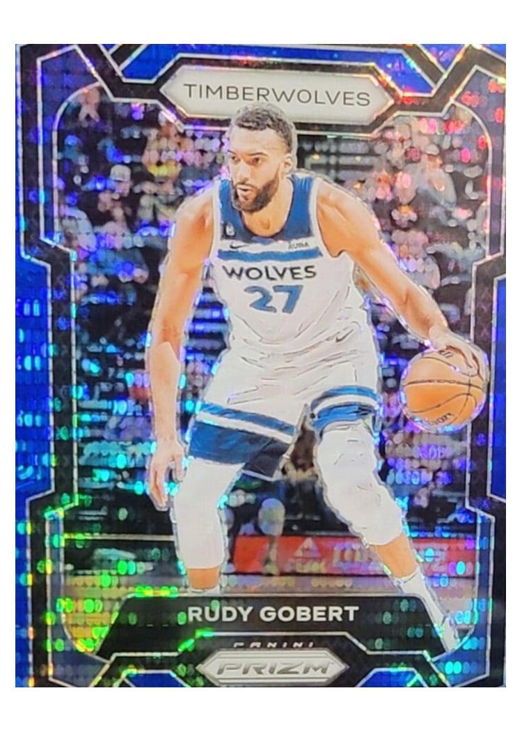 2023-24 Panini Prizm Base Set Rudy Gobert #59 card