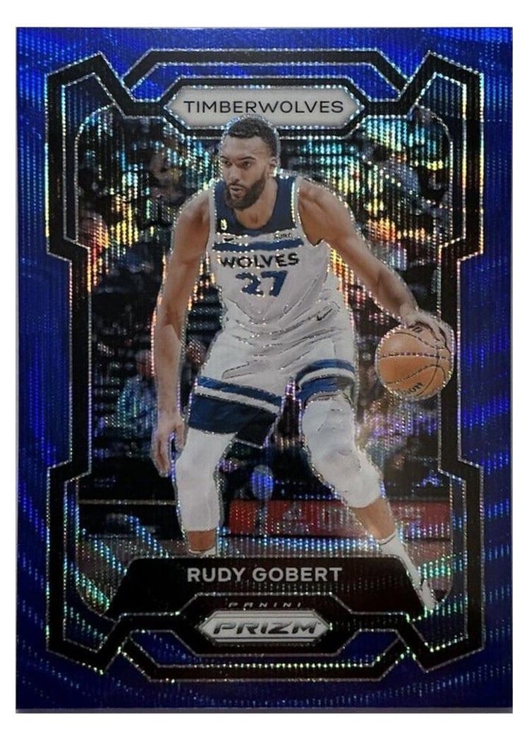 2023-24 Panini Prizm Base Set Rudy Gobert #59 card
