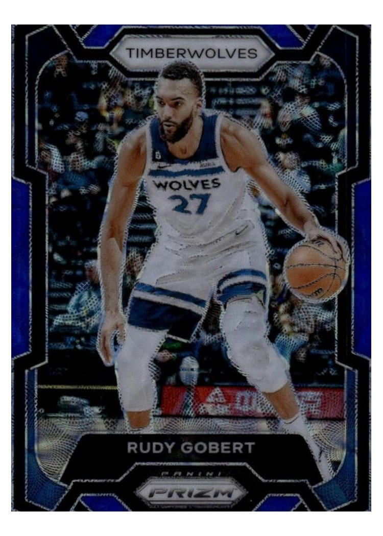 2023-24 Panini Prizm Base Set Rudy Gobert #59 card