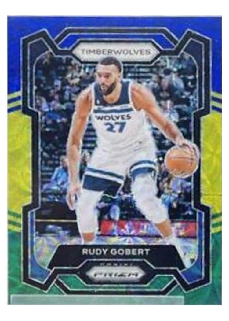2023-24 Panini Prizm Base Set Rudy Gobert #59 card