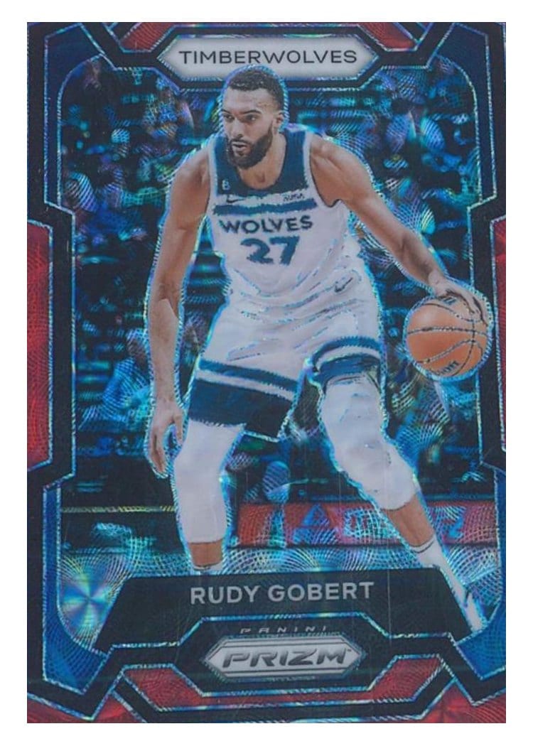 2023-24 Panini Prizm Base Set Rudy Gobert #59 card