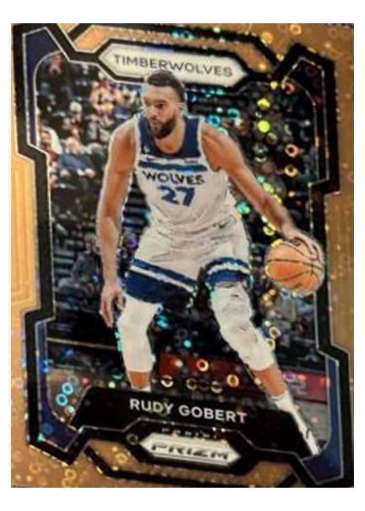 2023-24 Panini Prizm Base Set Rudy Gobert #59 card
