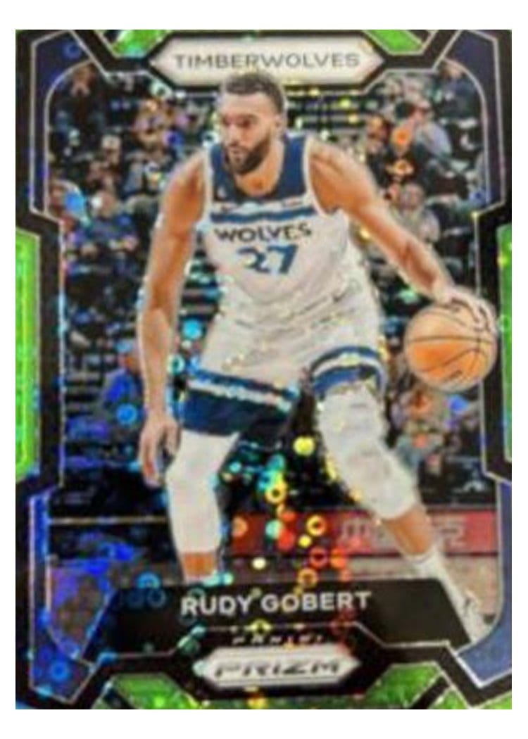 2023-24 Panini Prizm Base Set Rudy Gobert #59 card