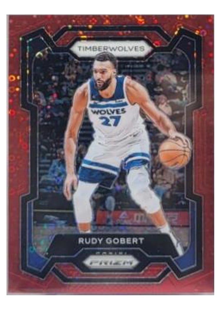 2023-24 Panini Prizm Base Set Rudy Gobert #59 card