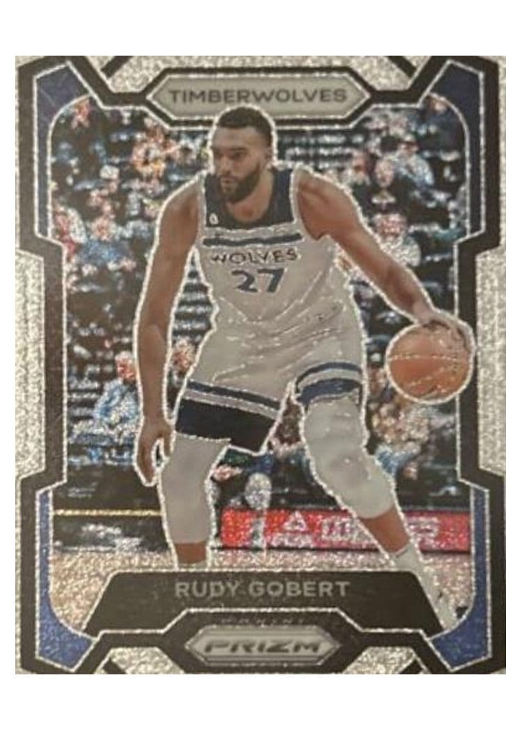 2023-24 Panini Prizm Base Set Rudy Gobert #59 card