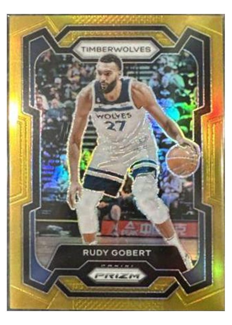 2023-24 Panini Prizm Base Set Rudy Gobert #59 card