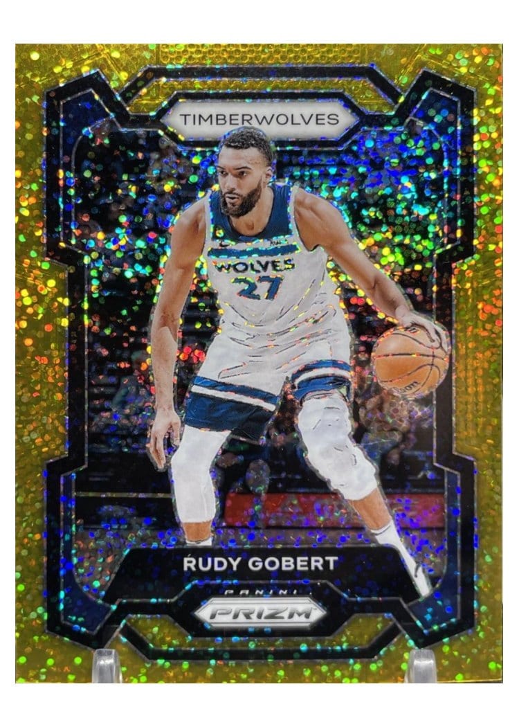 2023-24 Panini Prizm Base Set Rudy Gobert #59 card