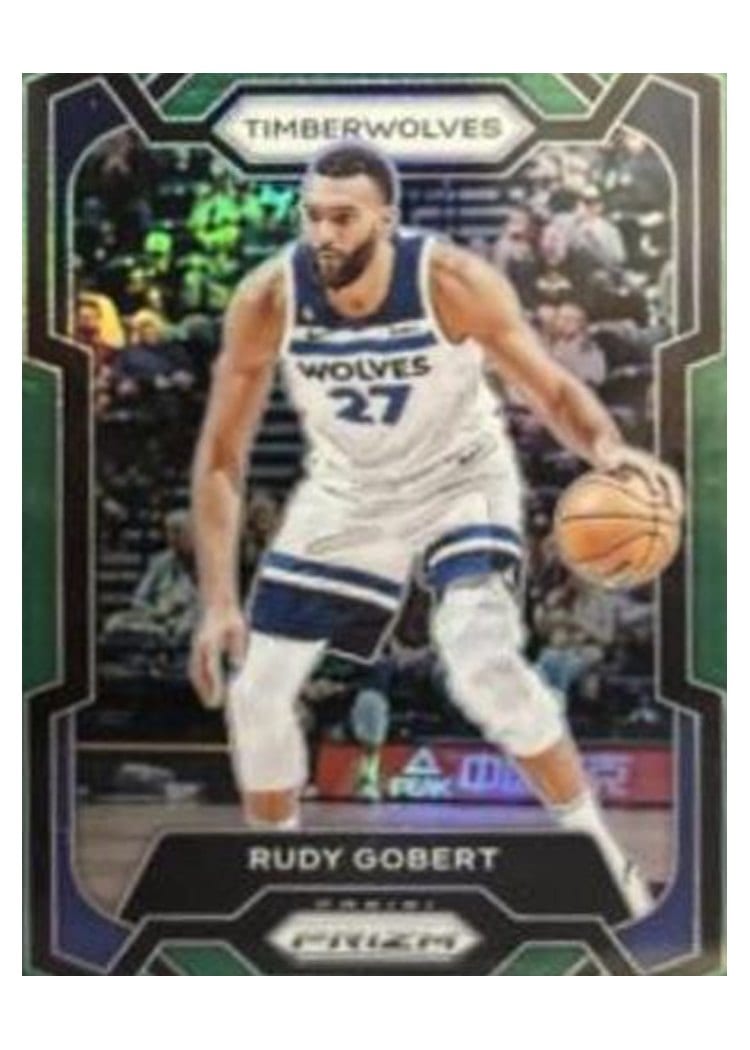 2023-24 Panini Prizm Base Set Rudy Gobert #59 card