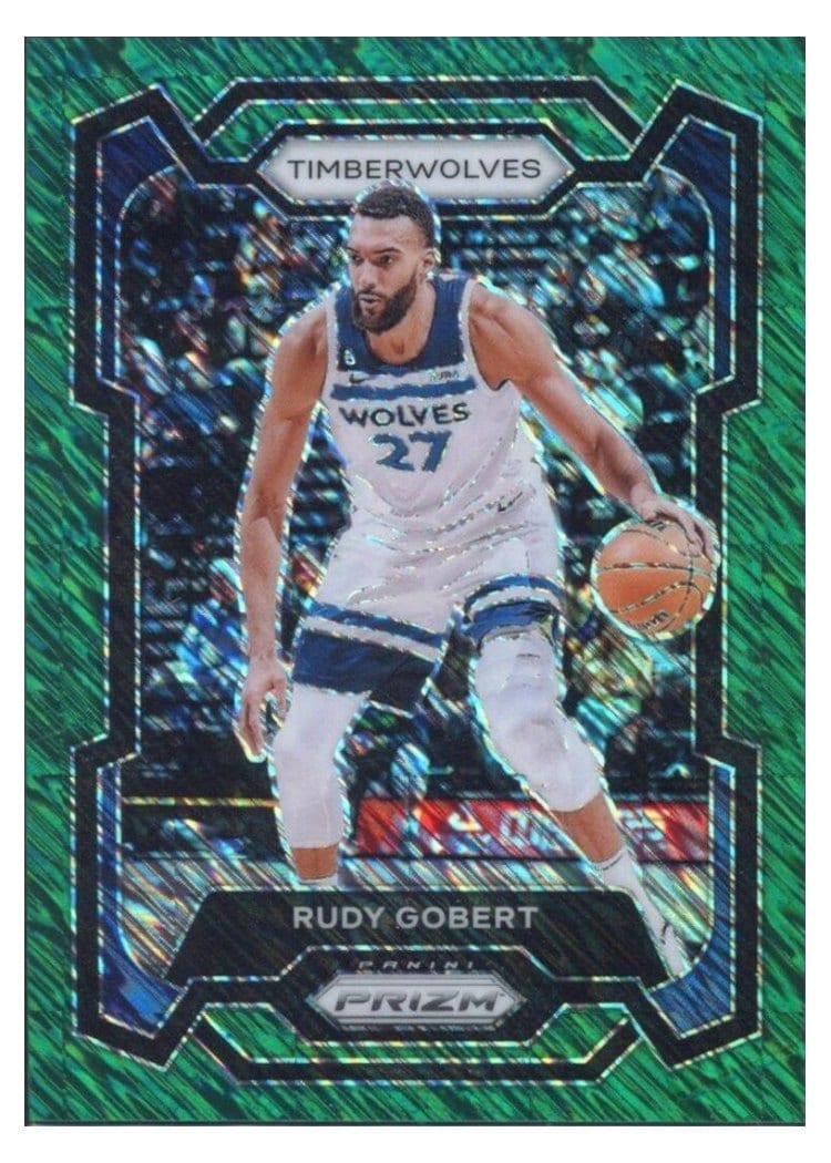 2023-24 Panini Prizm Base Set Rudy Gobert #59 card