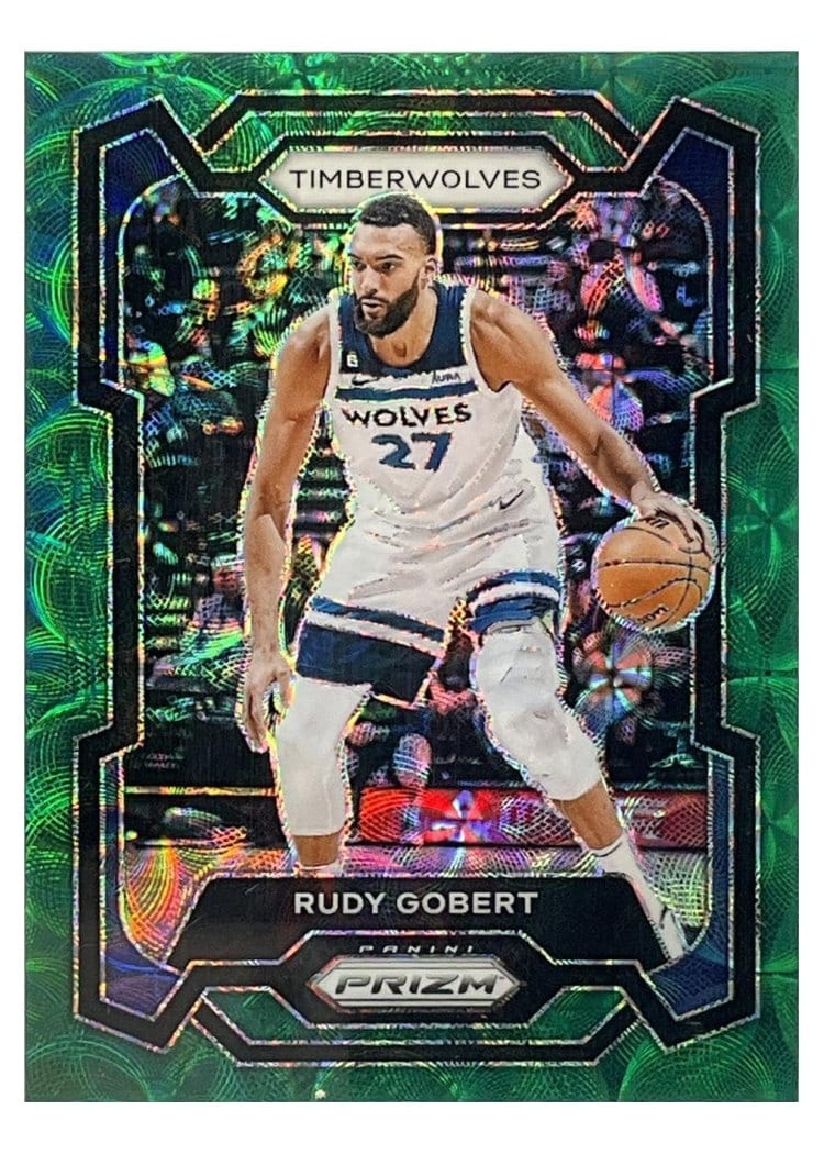 2023-24 Panini Prizm Base Set Rudy Gobert #59 card