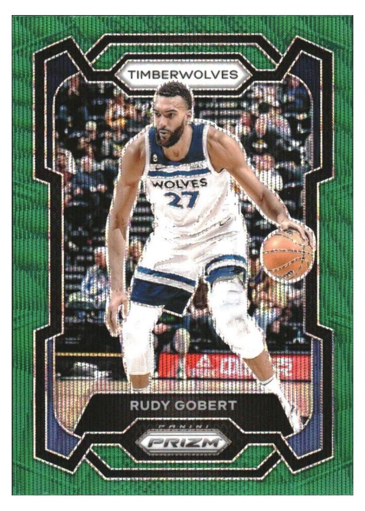 2023-24 Panini Prizm Base Set Rudy Gobert #59 card