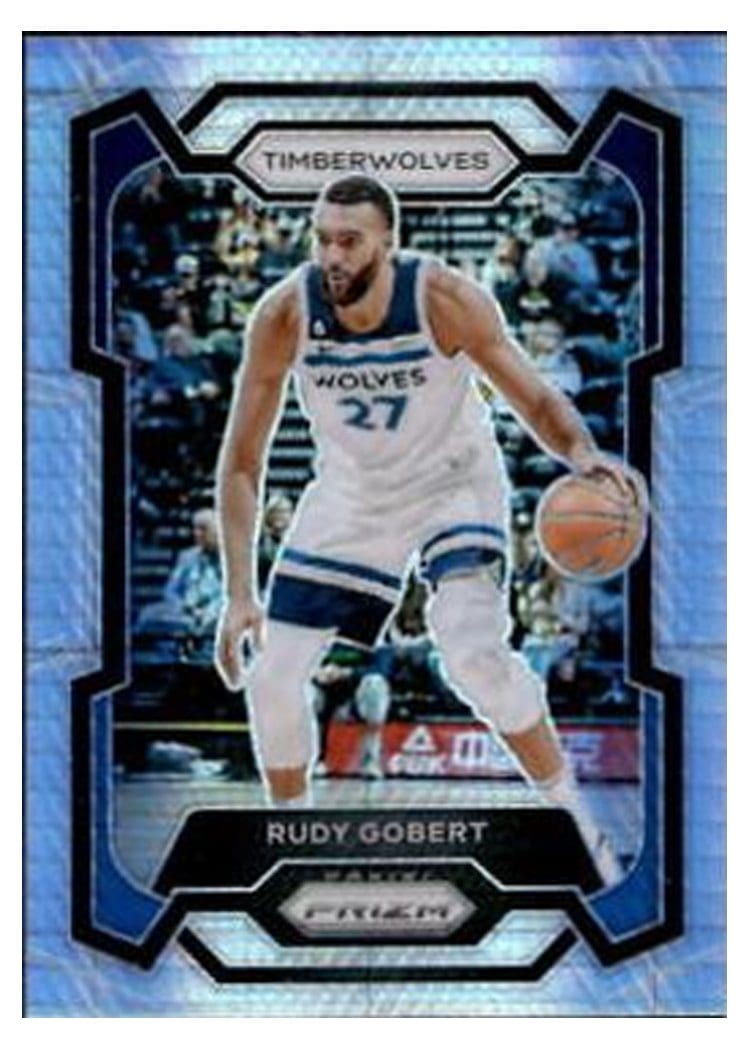 2023-24 Panini Prizm Base Set Rudy Gobert #59 card
