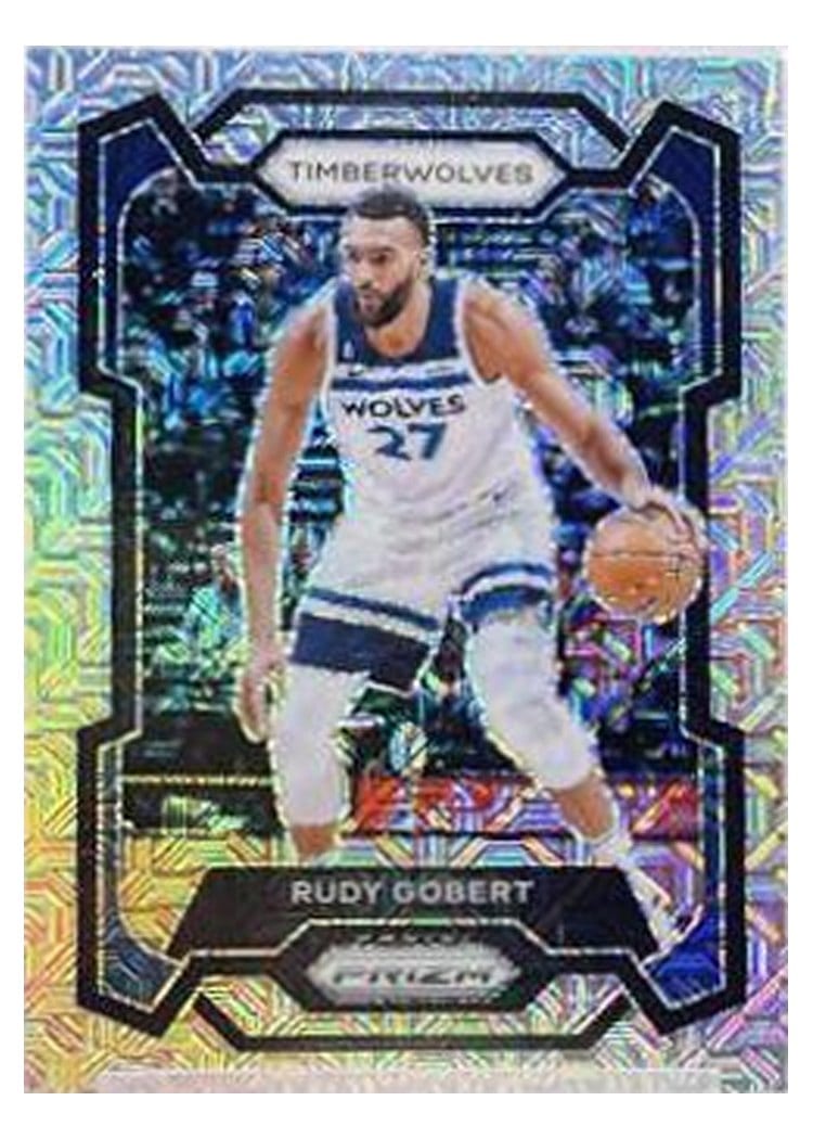 2023-24 Panini Prizm Base Set Rudy Gobert #59 card