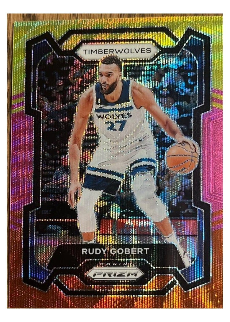 2023-24 Panini Prizm Base Set Rudy Gobert #59 card