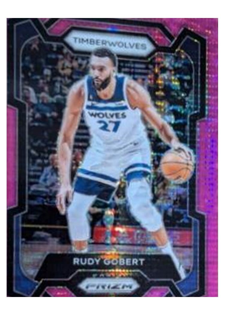 2023-24 Panini Prizm Base Set Rudy Gobert #59 card
