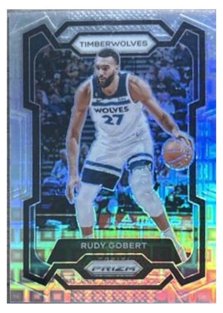 2023-24 Panini Prizm Base Set Rudy Gobert #59 card