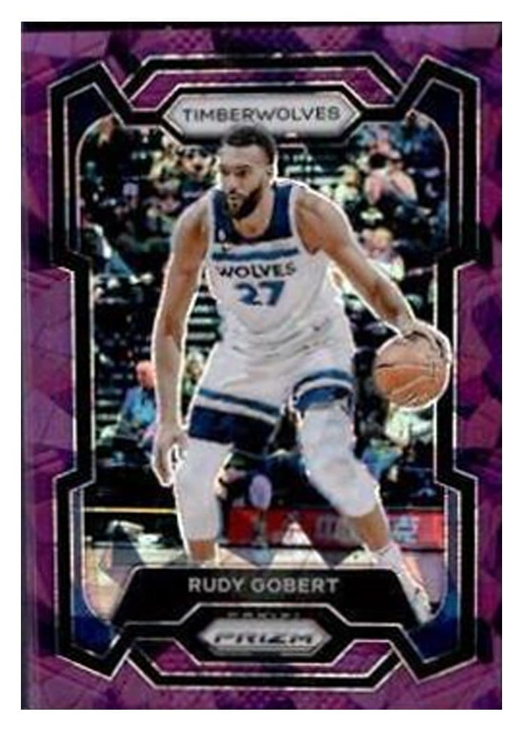 2023-24 Panini Prizm Base Set Rudy Gobert #59 card