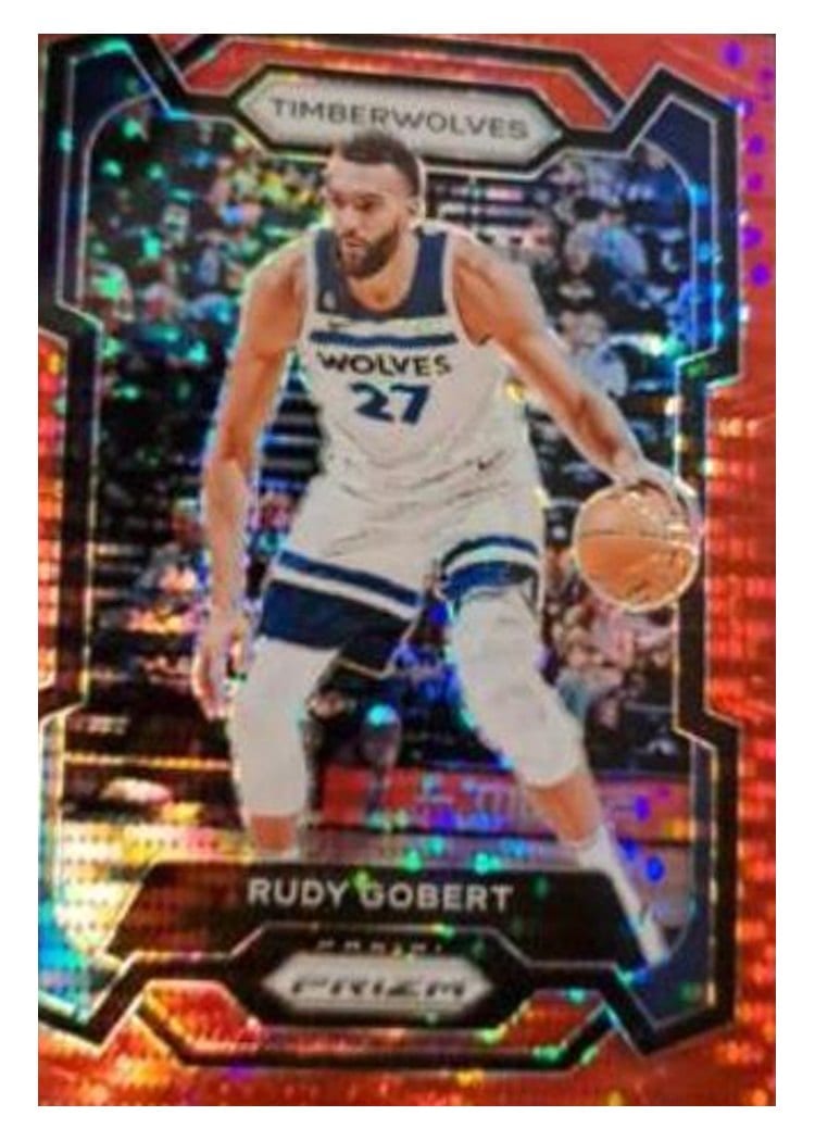 2023-24 Panini Prizm Base Set Rudy Gobert #59 card