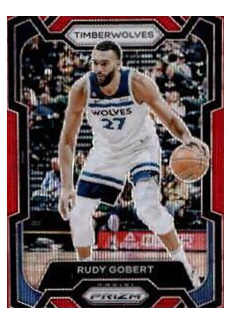 2023-24 Panini Prizm Base Set Rudy Gobert #59 card