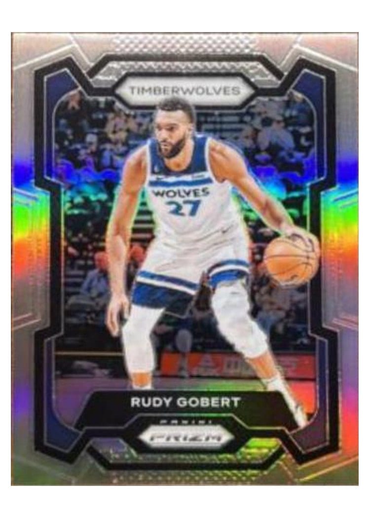 2023-24 Panini Prizm Base Set Rudy Gobert #59 card