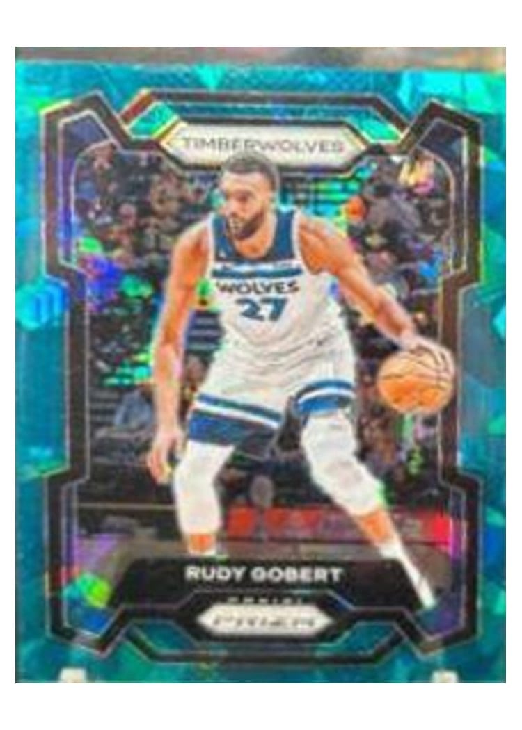 2023-24 Panini Prizm Base Set Rudy Gobert #59 card