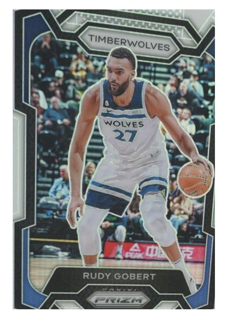 2023-24 Panini Prizm Base Set Rudy Gobert #59 card