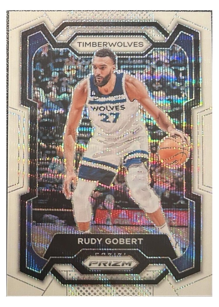 2023-24 Panini Prizm Base Set Rudy Gobert #59 card