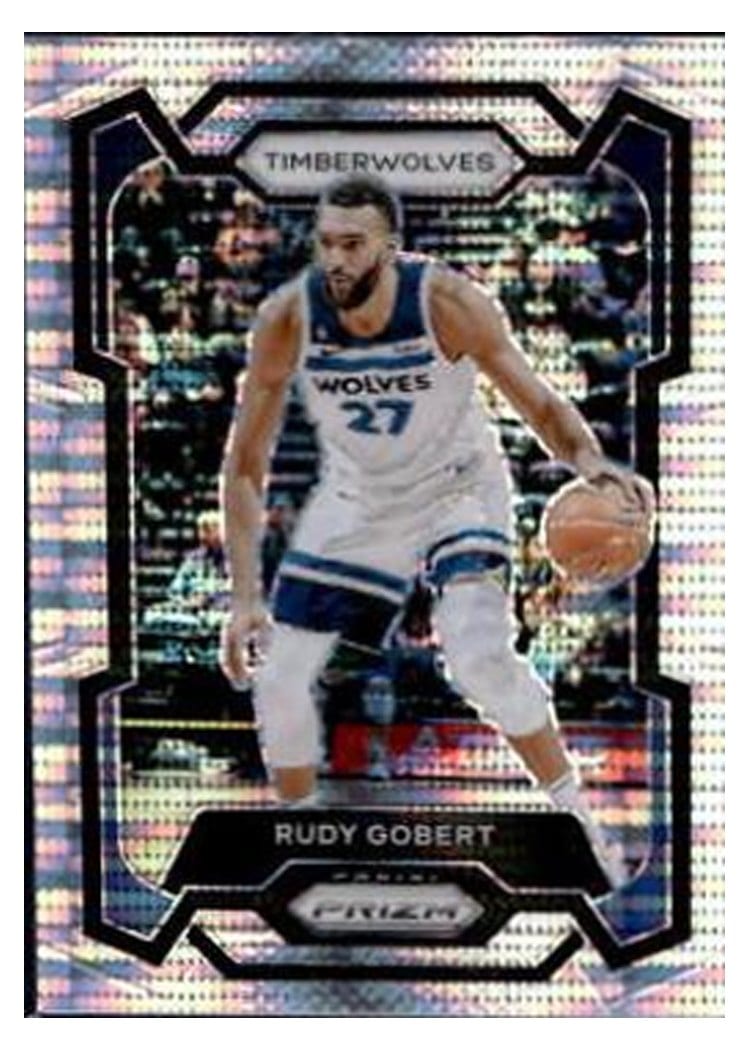 2023-24 Panini Prizm Base Set Rudy Gobert #59 card