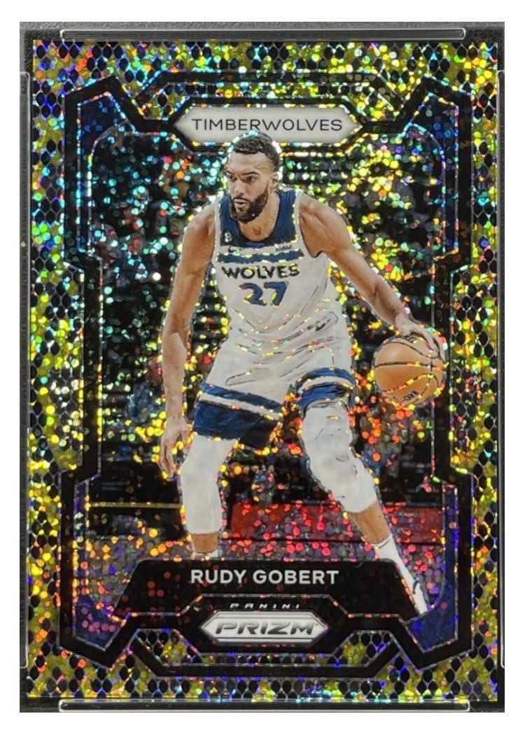 2023-24 Panini Prizm Base Set Rudy Gobert #59 card