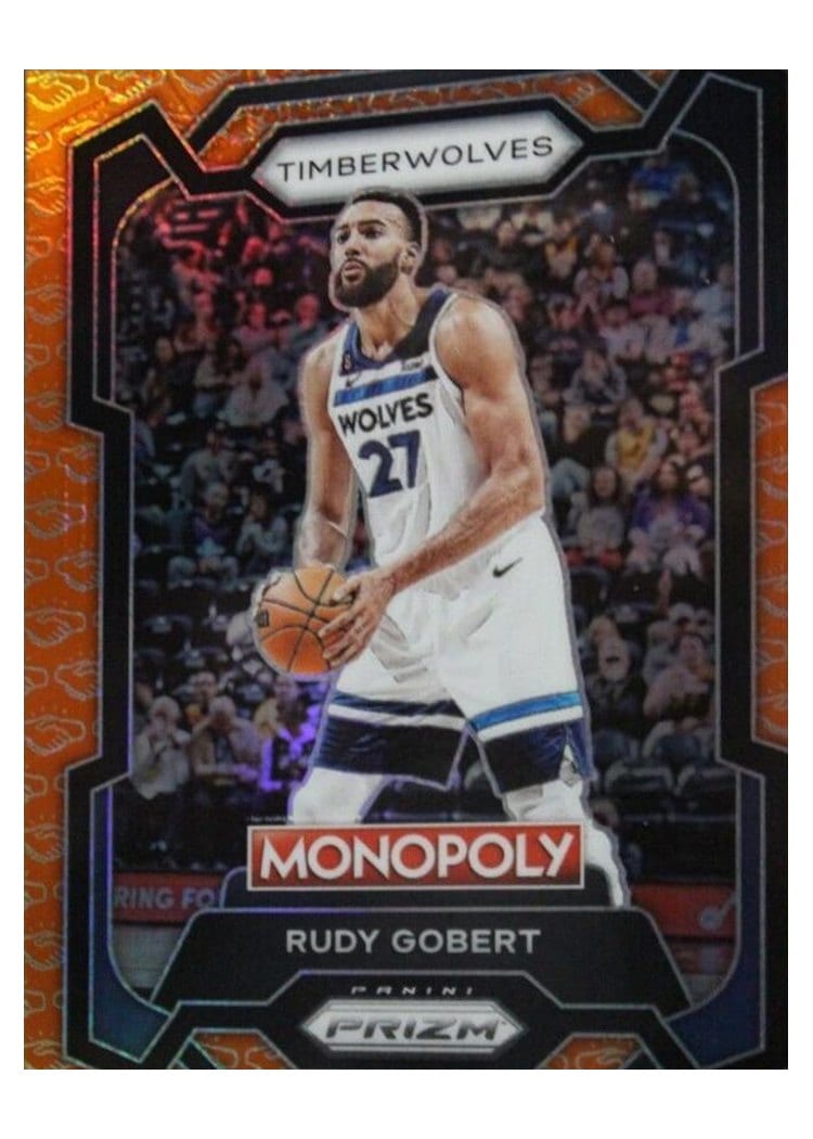 2023-24 Panini Prizm Monopoly Base Set Rudy Gobert Deal #54 card
