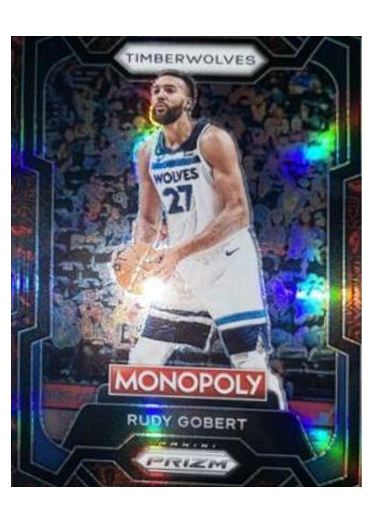 2023-24 Panini Prizm Monopoly Base Set Rudy Gobert #54 card