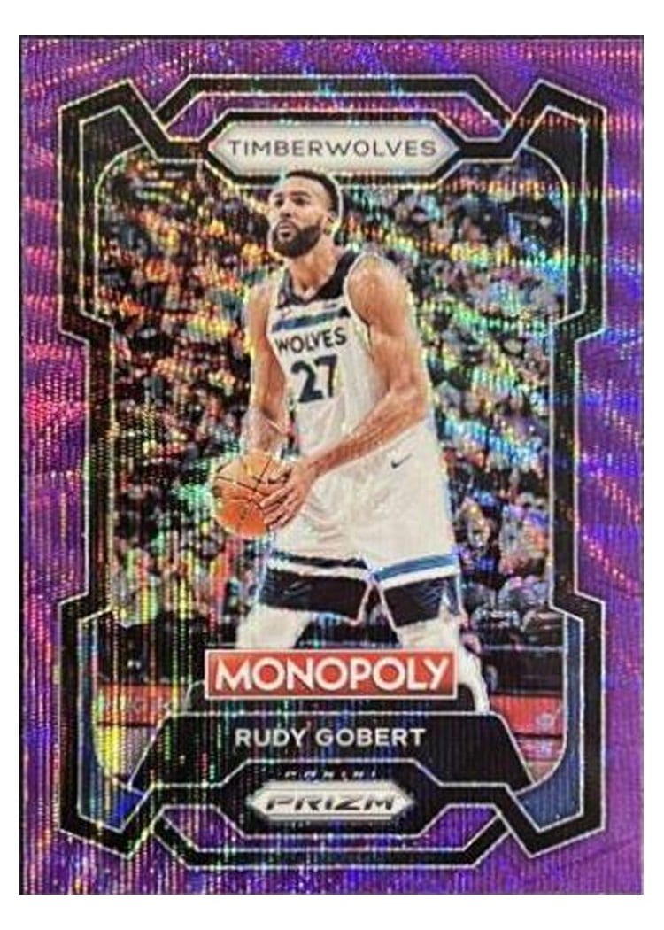 2023-24 Panini Prizm Monopoly Base Set Rudy Gobert #54 card