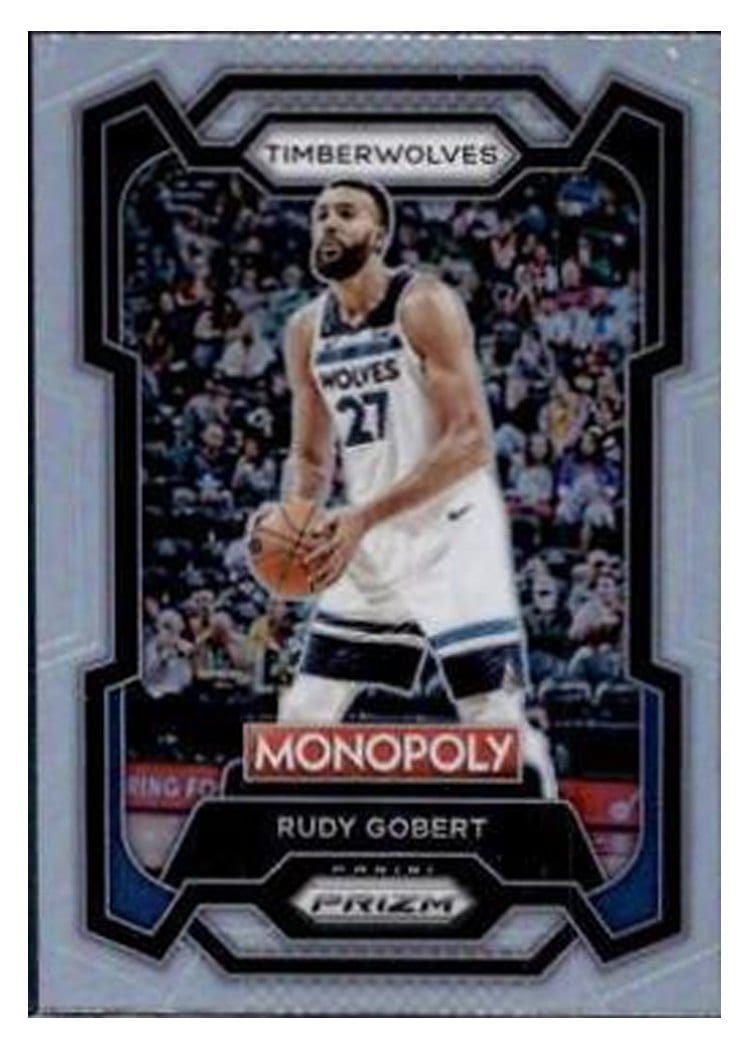 2023-24 Panini Prizm Monopoly Base Set Rudy Gobert #54 card