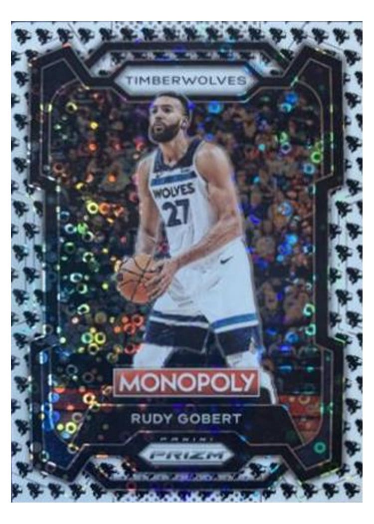 2023-24 Panini Prizm Monopoly Base Set Rudy Gobert #54 card