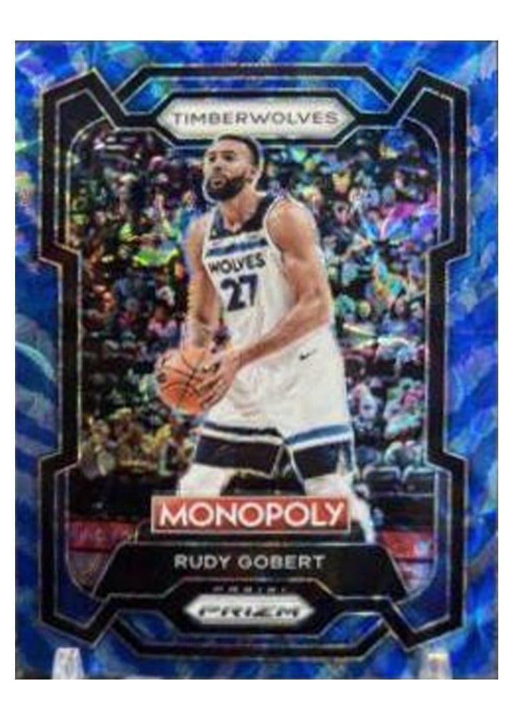 2023-24 Panini Prizm Monopoly Base Set Rudy Gobert #54 card