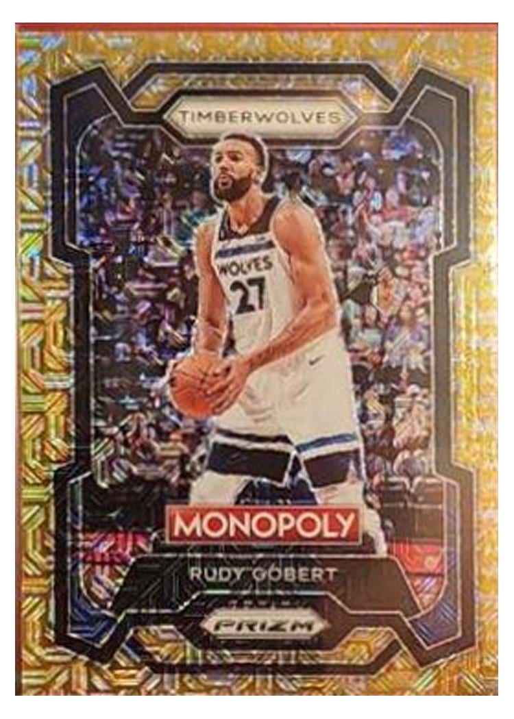 2023-24 Panini Prizm Monopoly Base Set Rudy Gobert #54 card