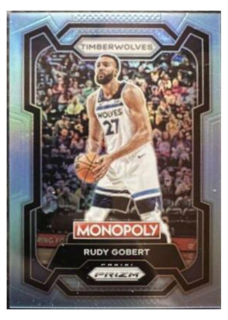 2023-24 Panini Prizm Monopoly Base Set Rudy Gobert #54 card