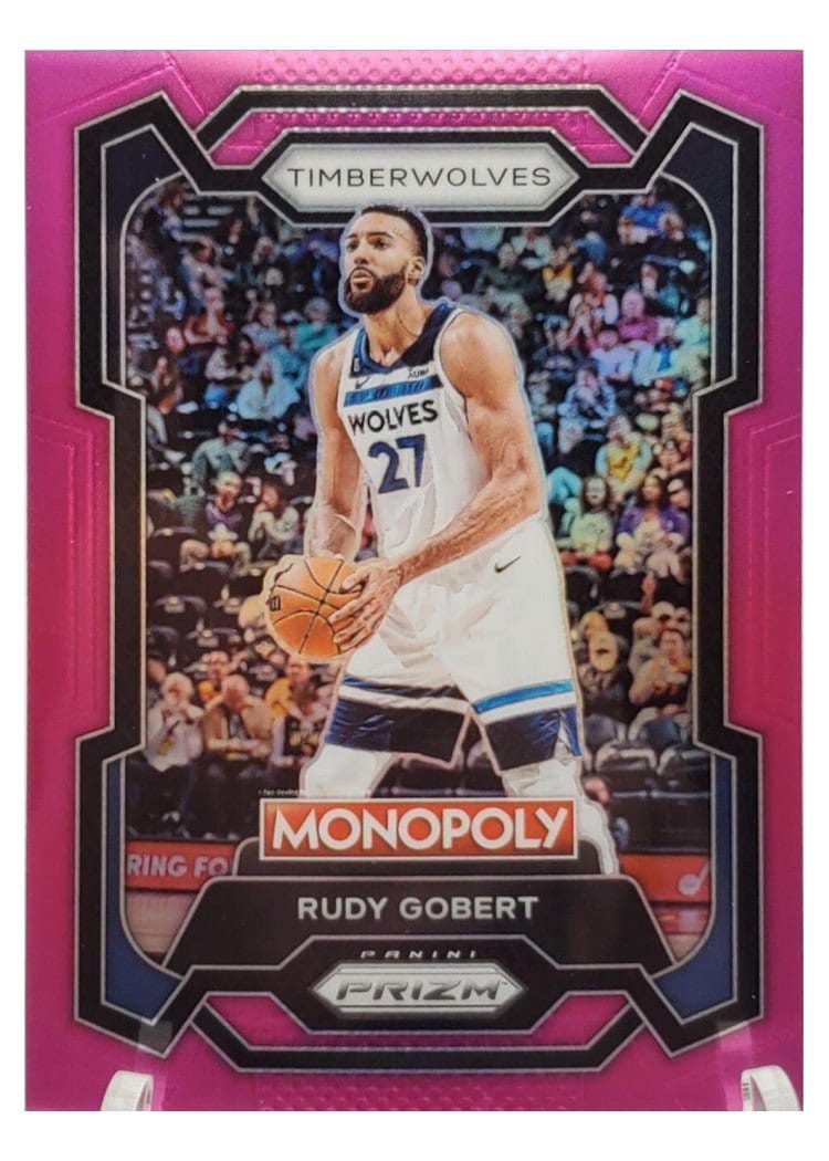 2023-24 Panini Prizm Monopoly Base Set Rudy Gobert #54 card