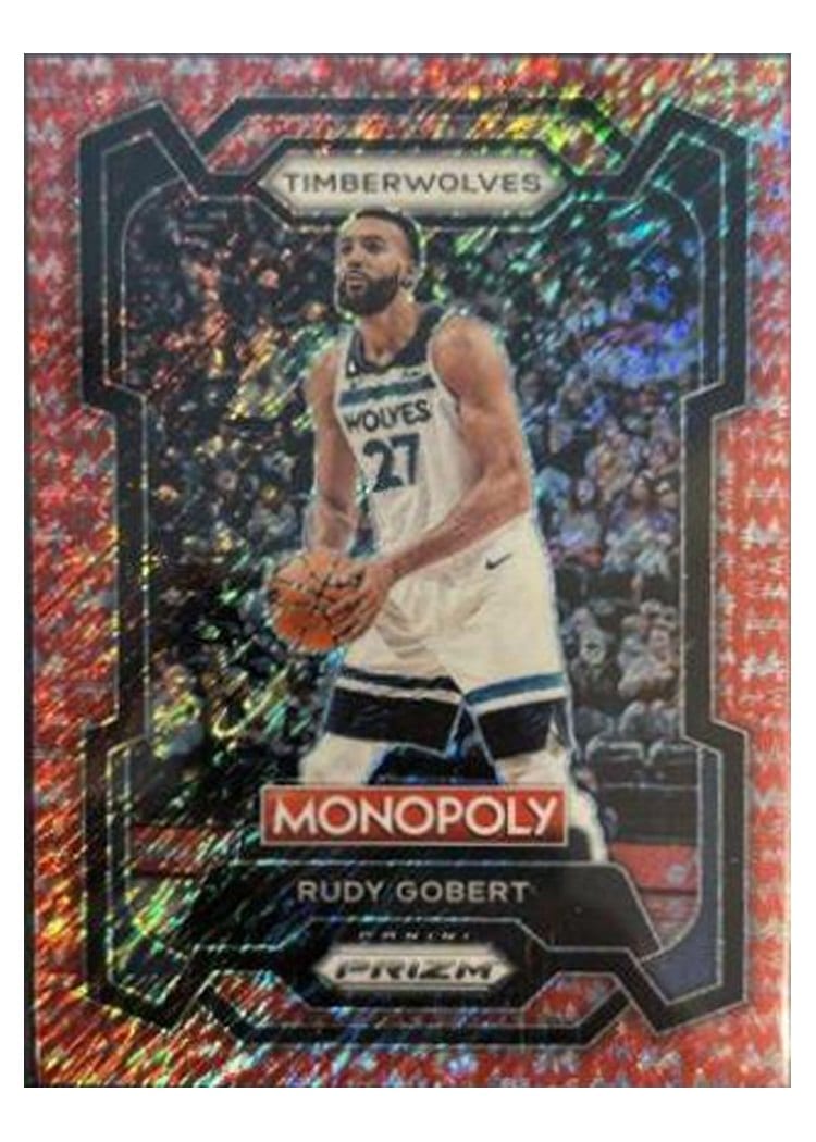 2023-24 Panini Prizm Monopoly Base Set Rudy Gobert #54 card
