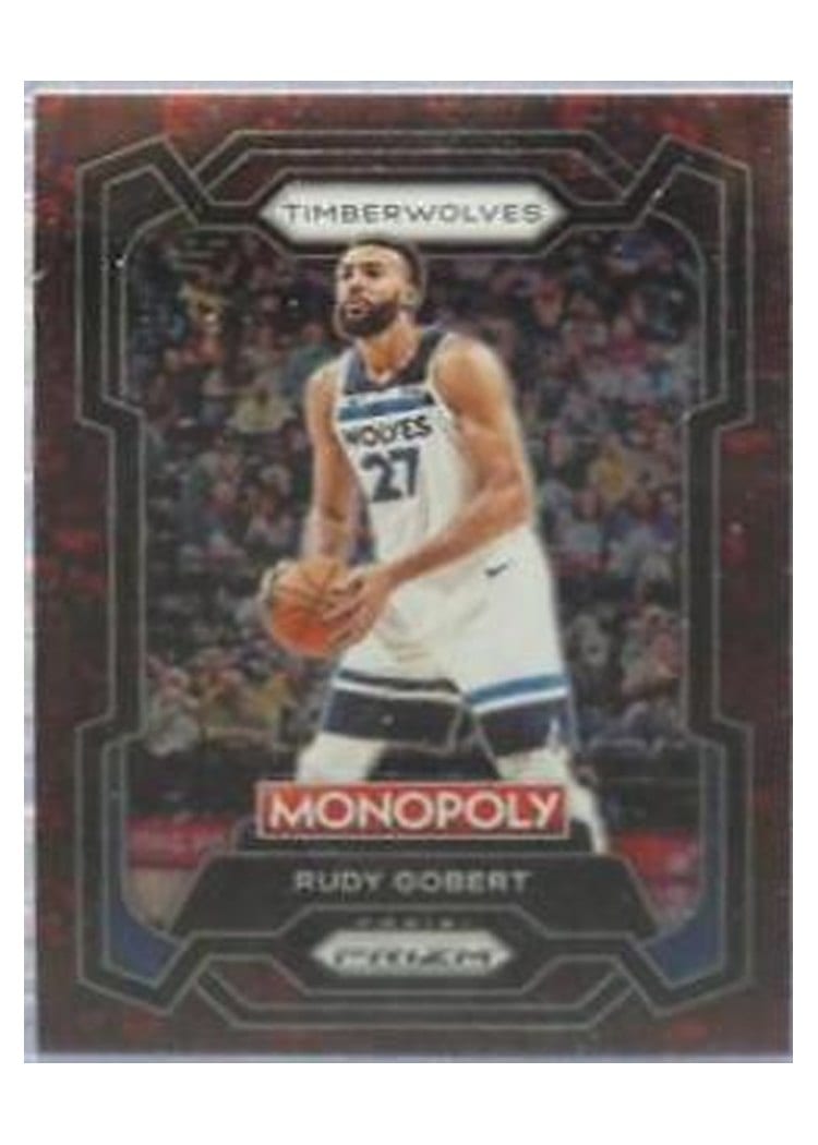 2023-24 Panini Prizm Monopoly Base Set Rudy Gobert #54 card
