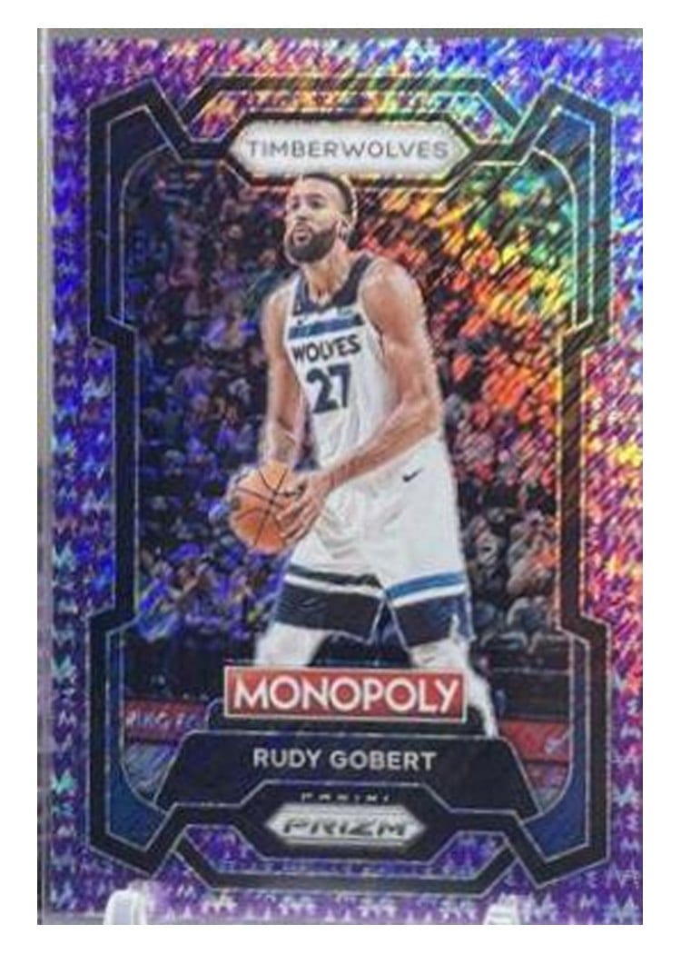 2023-24 Panini Prizm Monopoly Base Set Rudy Gobert #54 card