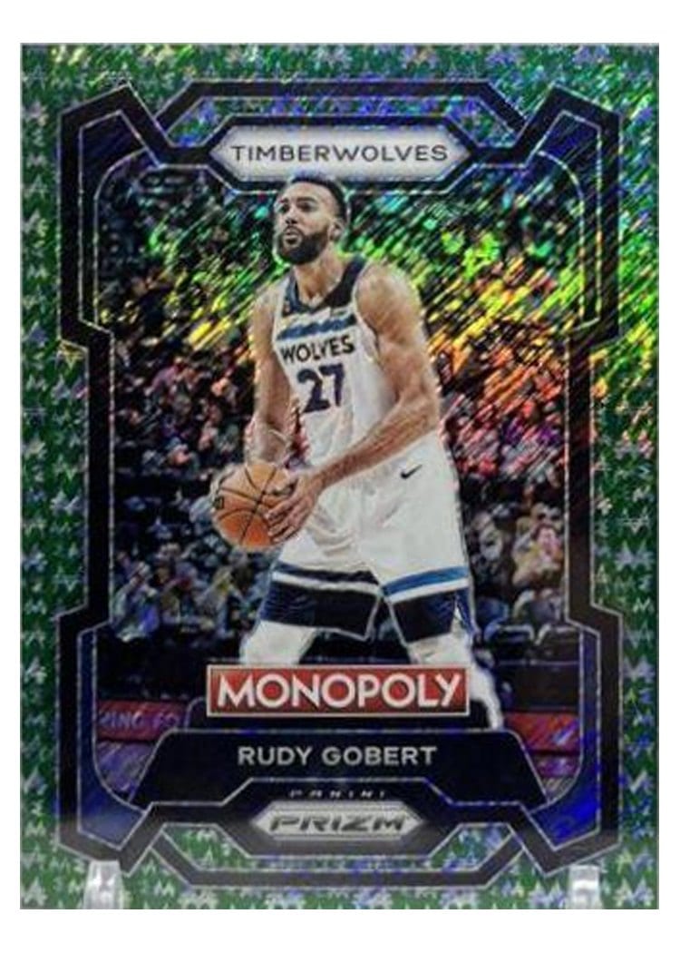 2023-24 Panini Prizm Monopoly Base Set Rudy Gobert #54 card