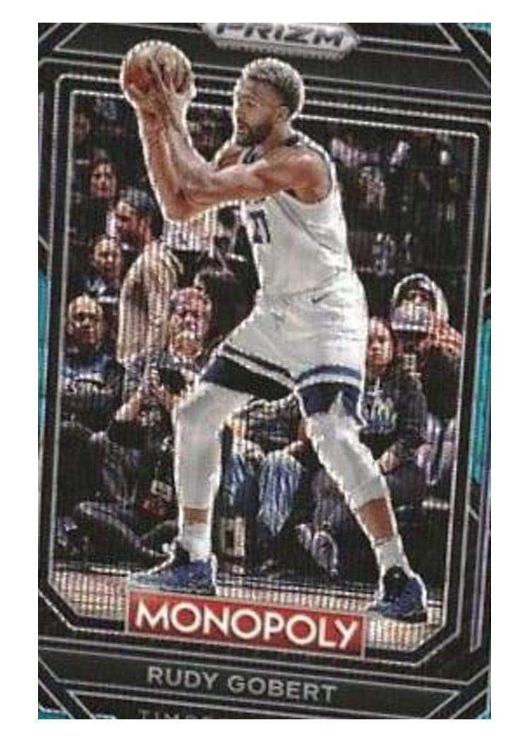 2023-24 Panini Prizm Monopoly Base Set Rudy Gobert #54 card