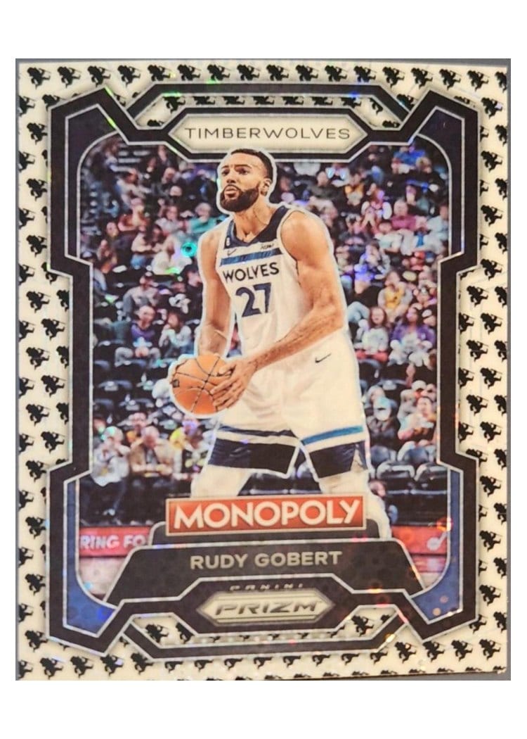 2023-24 Panini Prizm Monopoly Base Set Rudy Gobert #54 card