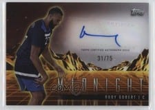 2023-24 Topps Midnight Horizon Signatures Rudy Gobert #HS-RG card
