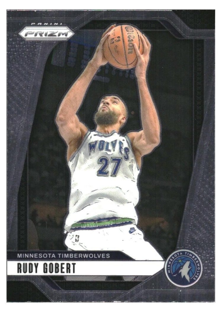 2024-25 Panini Prizm Base Set Rudy Gobert #159 card