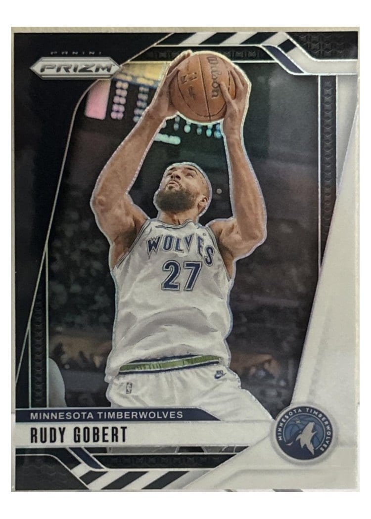 2024-25 Panini Prizm Base Set Rudy Gobert #159 card