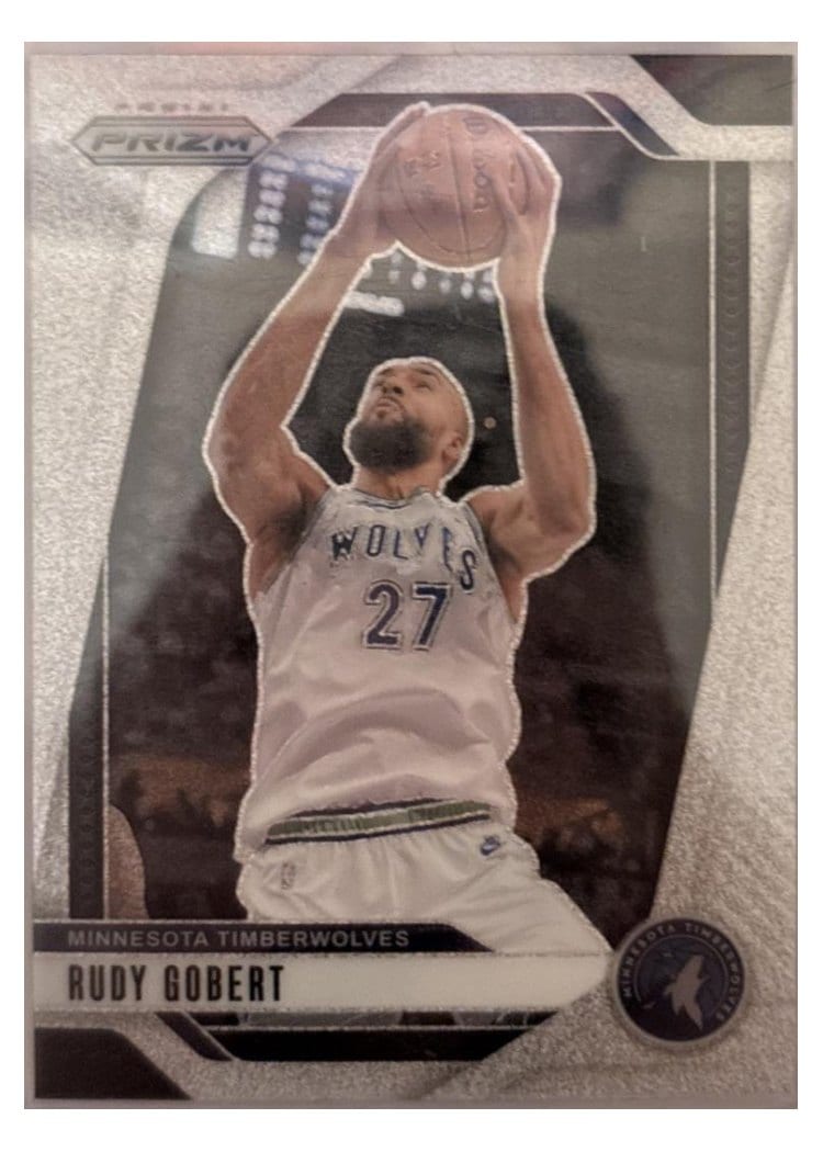 2024-25 Panini Prizm Base Set Rudy Gobert #159 card